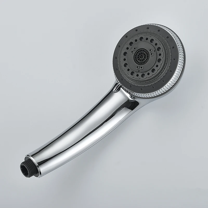 Height Adjustable Shower Bar Adjustable Shower Bracket Adjustable 7 Function Sliding Bar Wall Mount Shower Riser Slide Bar with Hand Held Shower Sliding Set Column