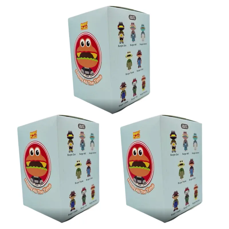 Happi Class Burger King Blind Box Toys Surprise Mystery Box 7CM