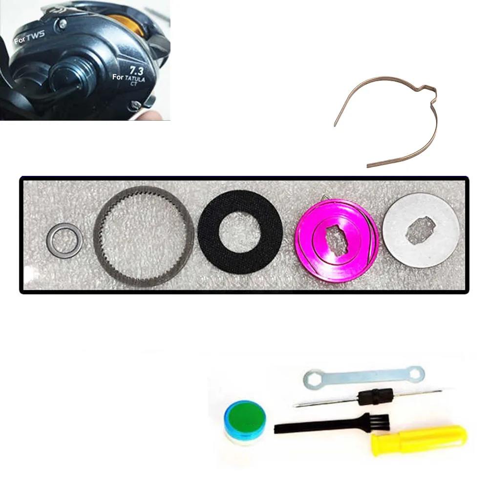 1Set Refitted FOR DAIWA For TATULA CT 100 Unloading Alarm Drag Click Baitcasting Reel Drag Click Brake Alarm Fishing Accessories