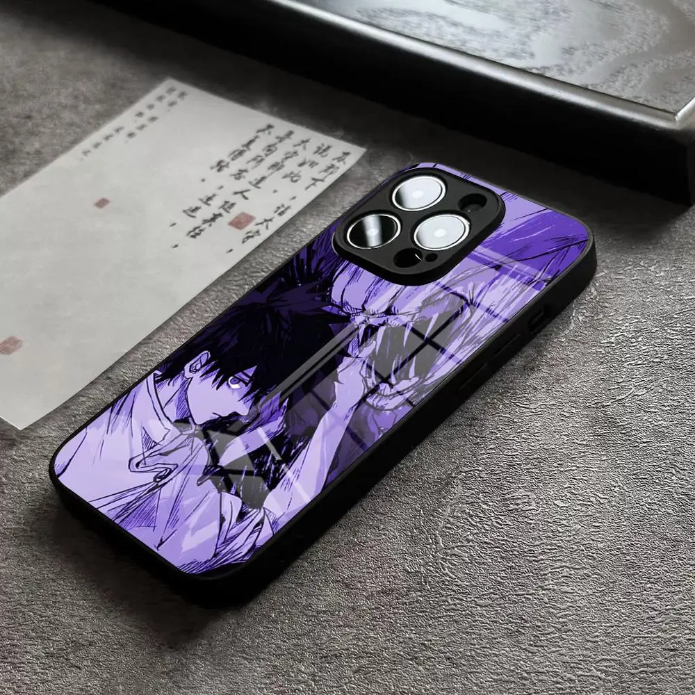 Jujutsu Kaisen Yuta Okkotsu Tempered Glass Phone Case