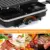 Electric Raclette and BBQ Grill, Smokeless Indoor 2-in-1 Griddle with 8 Nonstick Cheese Pans, Adjustable Temp, 1300W for Family 5 Electric Raclette and BBQ Grill, Smokeless Indoor 2-in-1 Griddle with 8 Nonstick Cheese Pans, Adjustable Temp, 1300W for Family 5