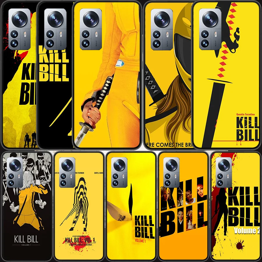 Kill Bill Movie Poster Custodia Per Telefono Per Xiaomi Mi 13 12 11T 10T 12T Pro 12X 11I 11 Ultra 10 Lite 5G 9 8 6X 5X A1 A2 Cover Capa Coq