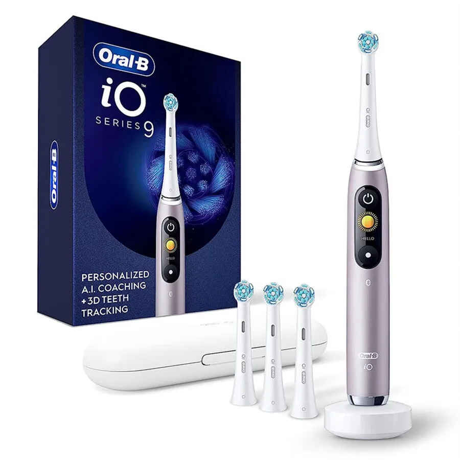 Oral B Io9Plus Spazzolino Elettrico Versione Aggiornata Io9 Spazzolino Sonico Elettrico Adulto Pro-Health Dental Precision Clean