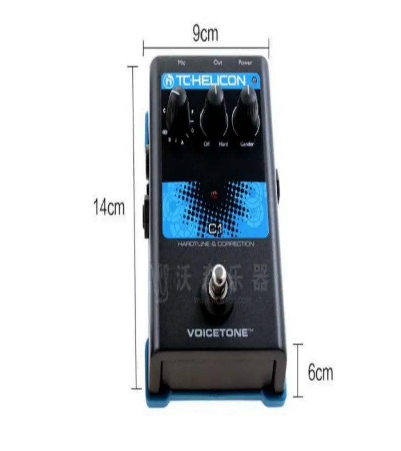TC HELICON VoiceTone C1 ボーカル用ピッチ補正エフェクター 【公式通販】