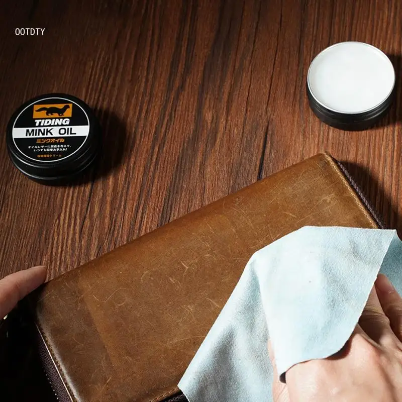 Mink Oil Cream Practical Leather Maintenance Cream Leathercraft Accessories