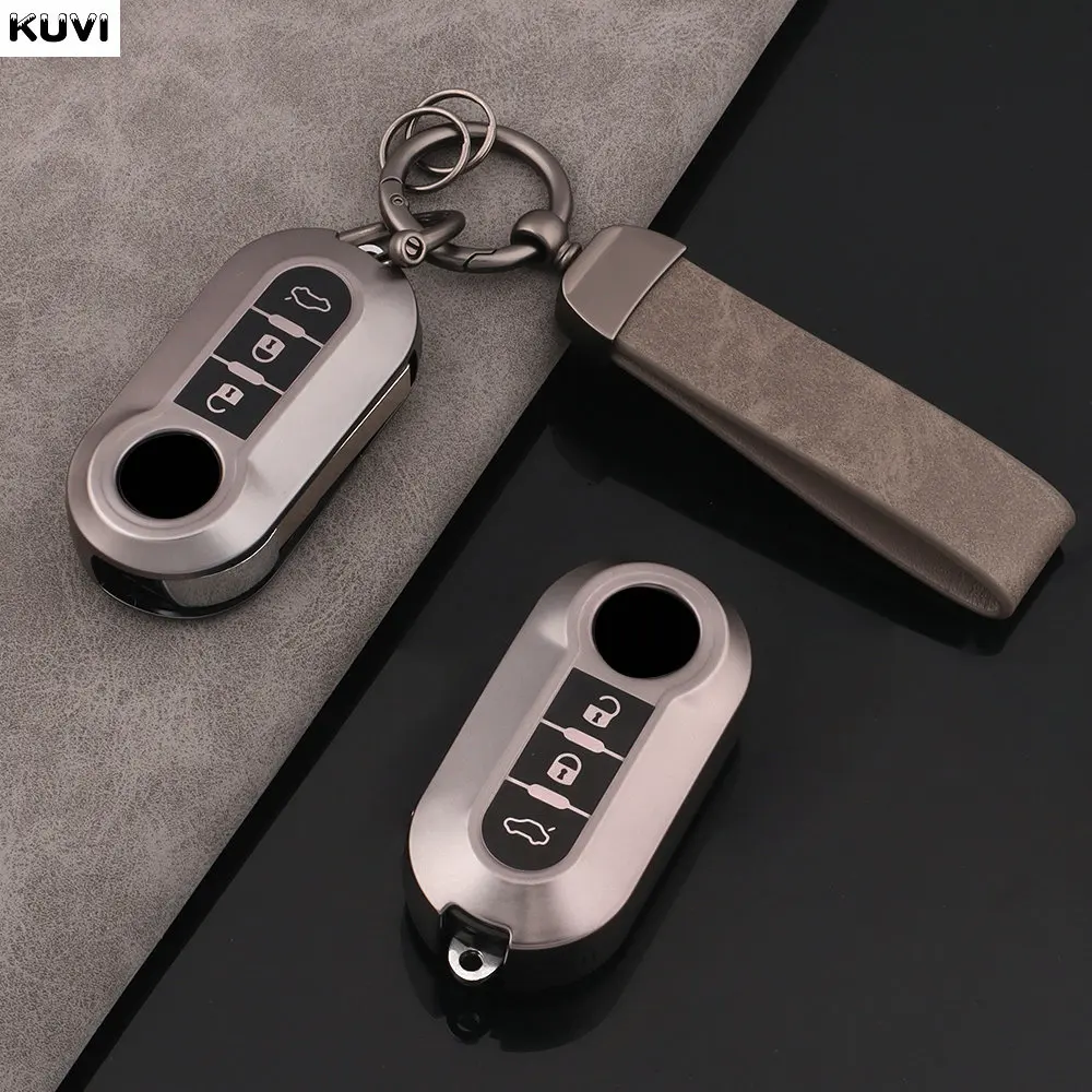 TPU Car Key Shell Case Fob Fiat 500 Panda Punto Bravo Doblo Peugeot Boxer Citroen Relay Fiat Ducato Lancia Musa key case cover key case car key shell flip key fob shell