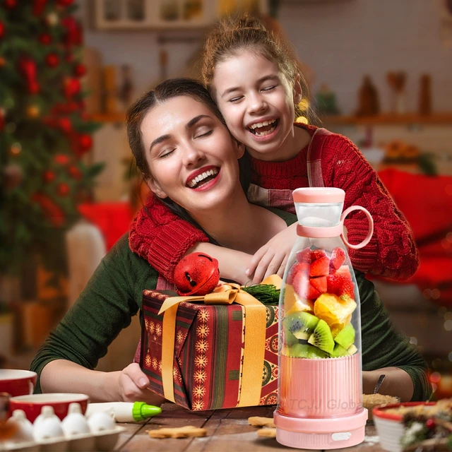 Friss Juice Turmixgép Hordozható Juicer Palack 6 Pengék Mini Gyümölcspréselő Turmix Csésze Smoothie Jég Elektromos Keverő - Image 5