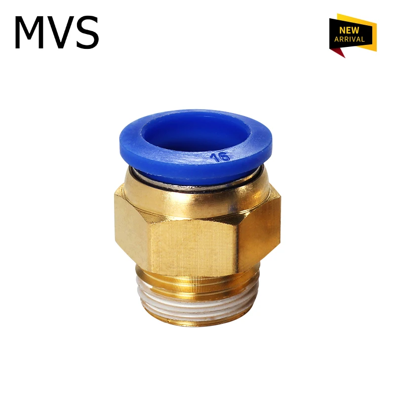 

PC4MM-12mm 1/4" 1/8" 3/8" 1/2" Pneumatic Quick Connector Hose Tube Air FittingNBSPT Male Thread Pipe Coupler