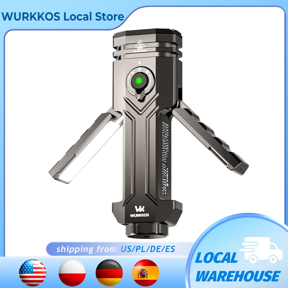Lampa Kempingowa LED Wurkkos HD02 z Polski za $52.77 / ~196zł