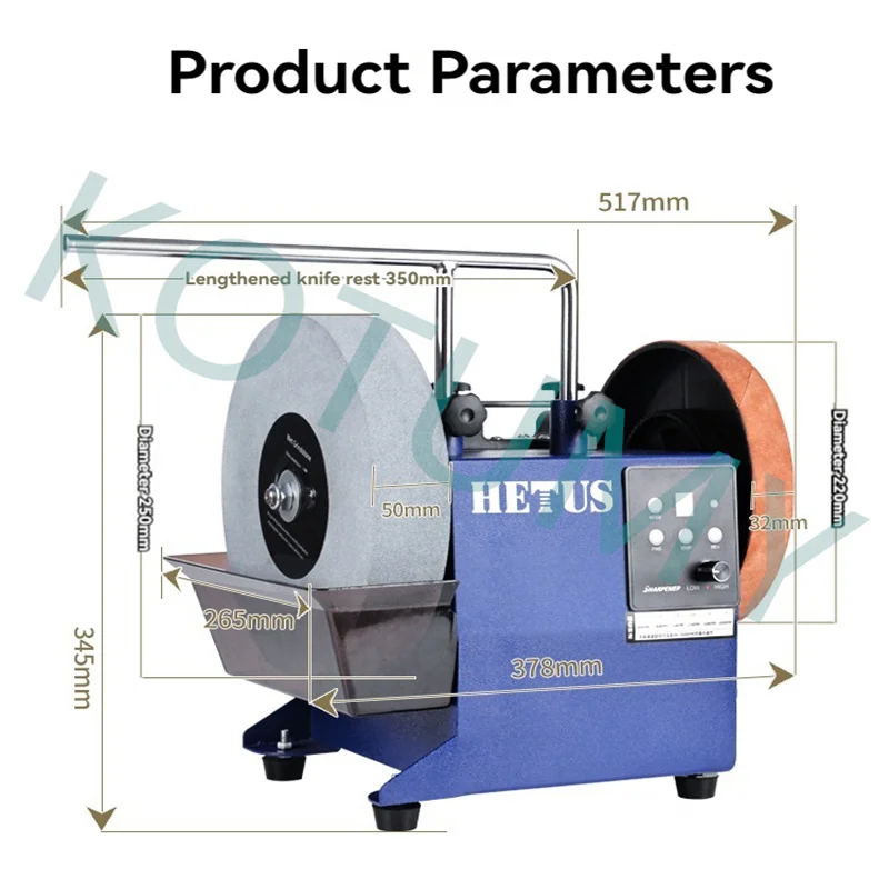 New Upgrade Low Speed Water-Cooled Knife Sharpener Grinding and Polishing Integrated H10Pro Electric Desktop Knife Sharpener