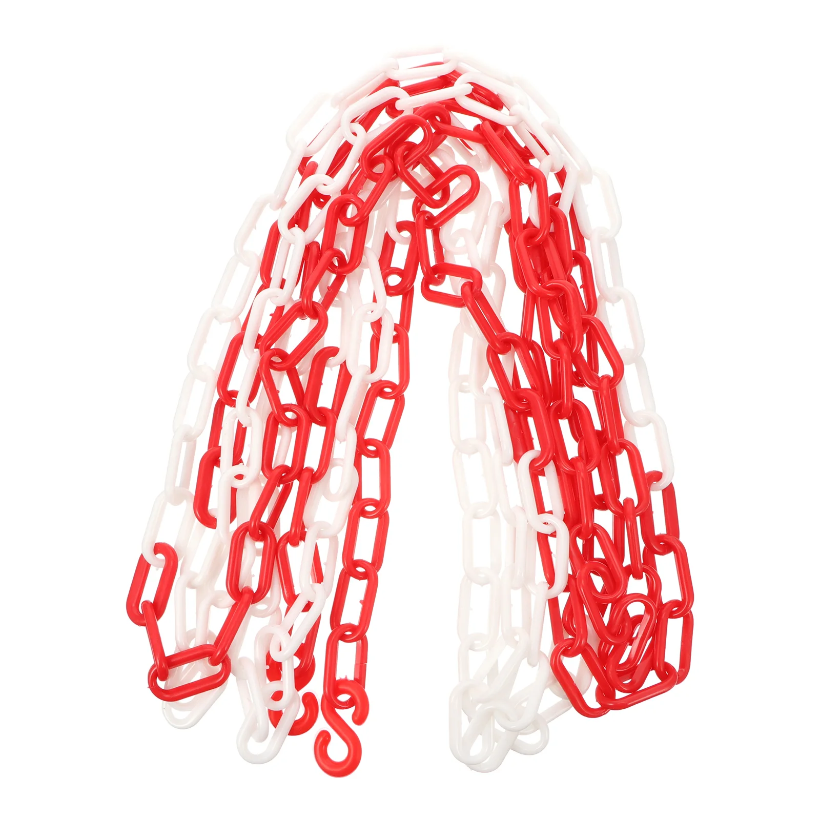 5 M Plastic Chain Links Crowd Control Safety Wedding Decorations for Ceremony Caution Security Pp plastic chain barrier