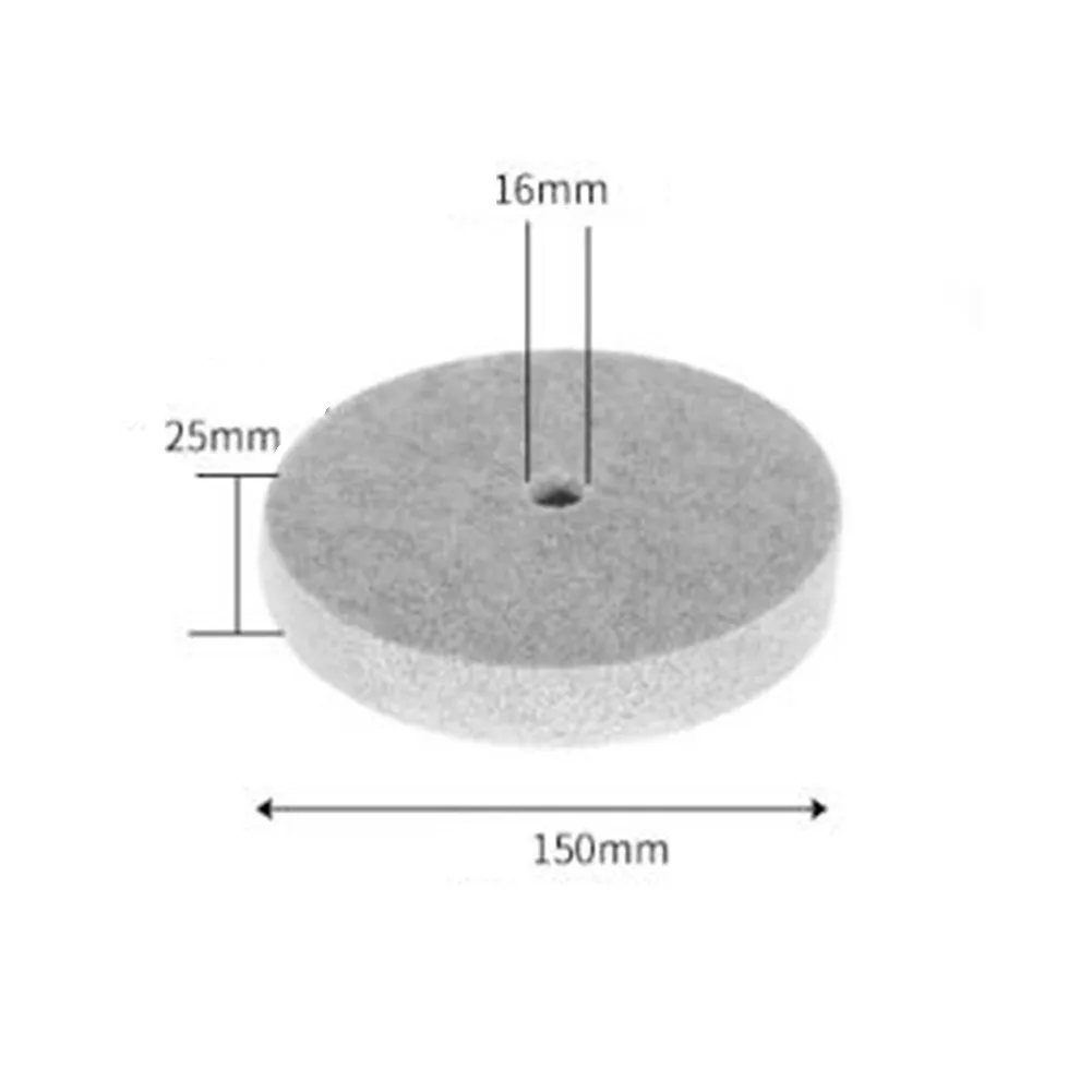 6 Inch 5p/7p/9p Nylon Fiber Polishing Wheel For Metal Surface Buffer Polishing Pad 150 Mm Diameter Polishing Disc 180#/240#/320#