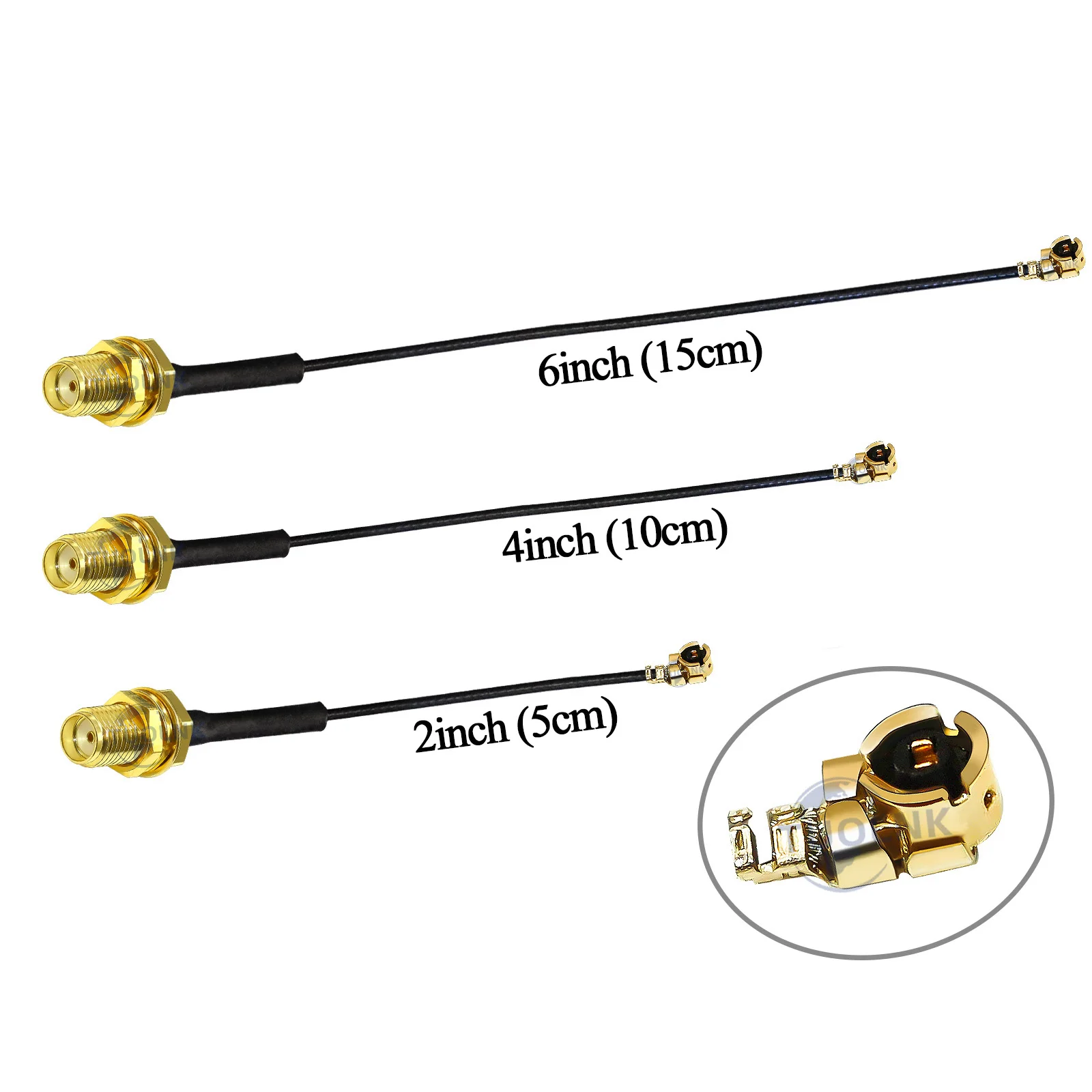 Câble Coaxial RP-SMA Vers IPX UFL U.FL IPEX Vers Câble