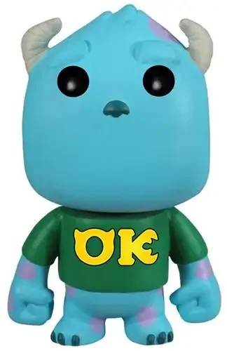 thumbnail image 1 of Funko Pop Disney Nueva Llegada Monsters University Tema Mike Wazowski #61 Sulley #62 Figura de Acción Modelo Juguetes para Decoración Regalo, 1 of 5