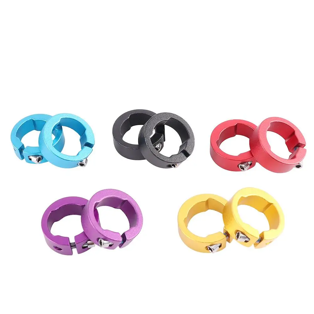 Mountain Bike Handlebar Lock Rings - Enhanced Grips with Secure End Locks