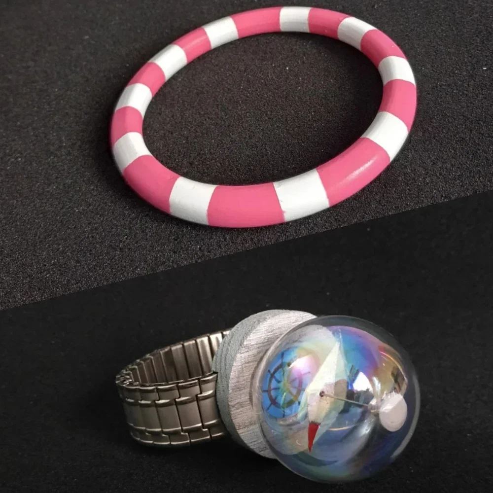 Portgas D. Ace Necklace Bracelet Log Pose Bag Cosplay Pointer Watch Cosplay Prop 3PC