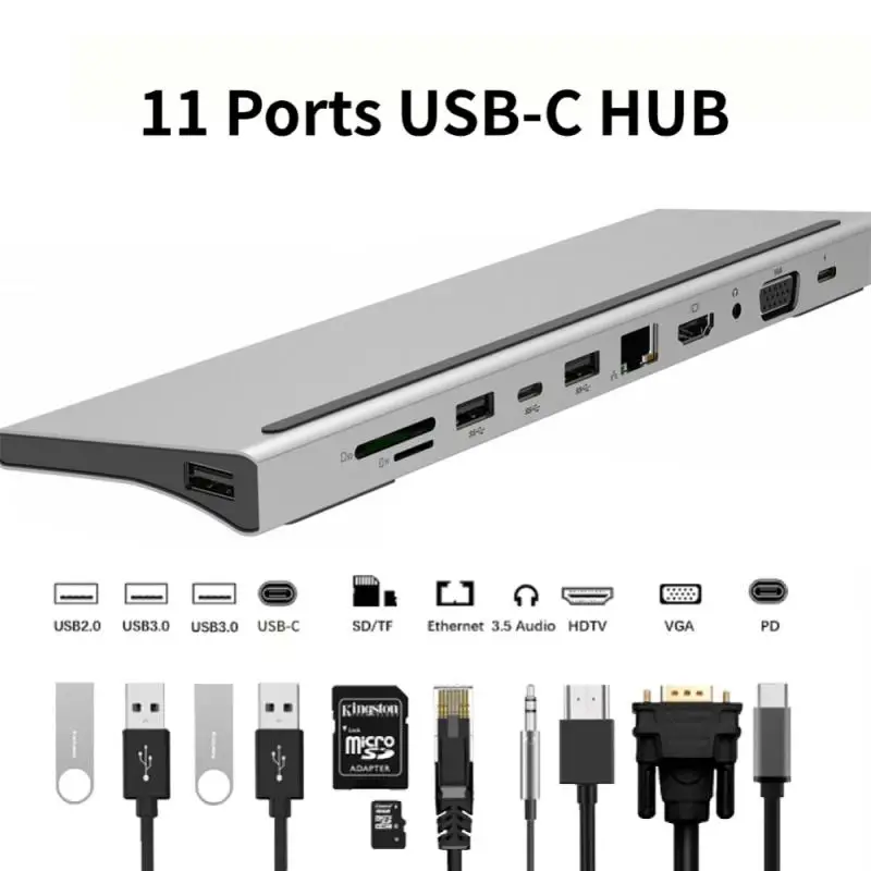 ŷ ̼ USB C  CŸ VGA ,  , RJ45 ̴ SD TF  PD, ƺ ǽ OTG