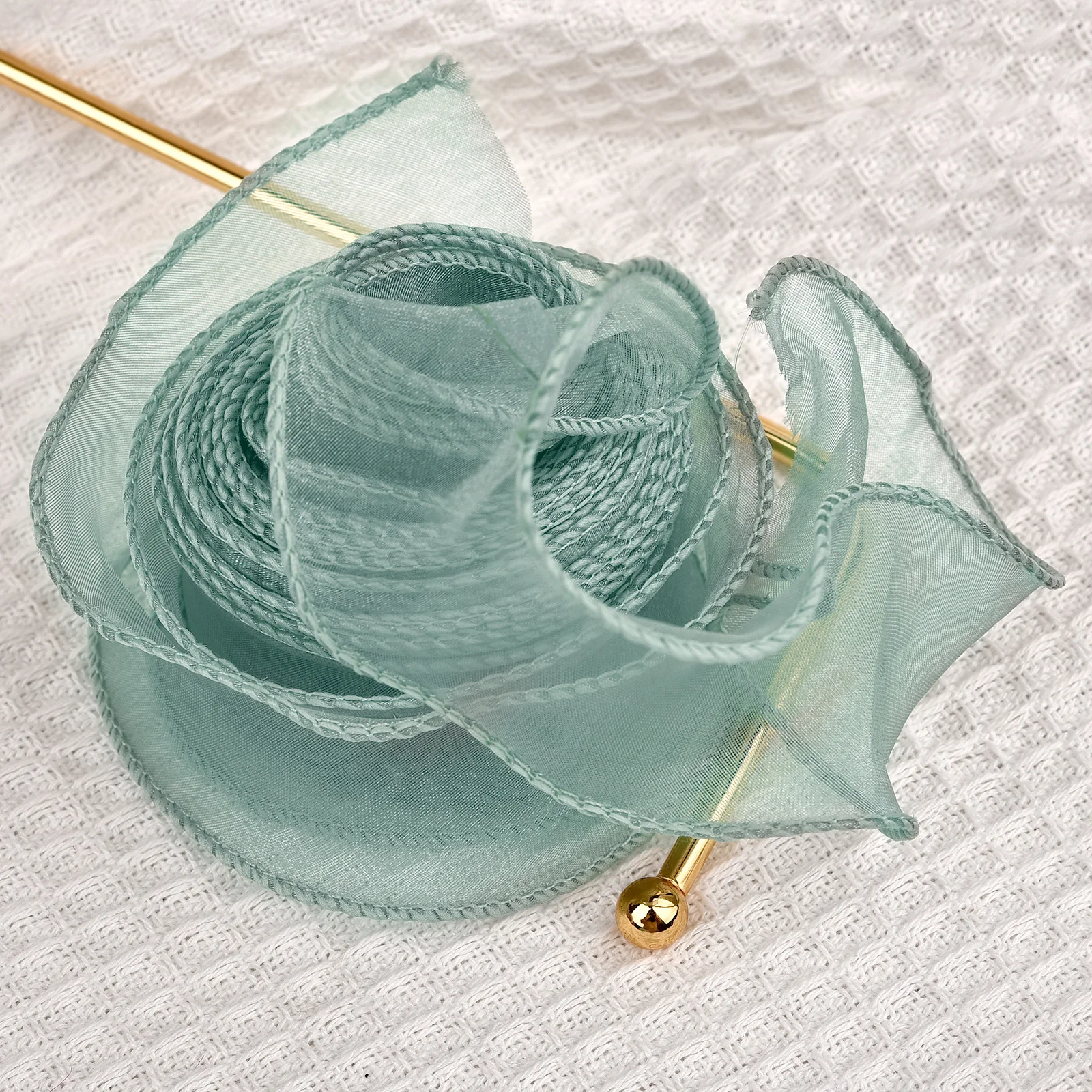 2.2/10M Nastro Di Chiffon Trasparente Organza Nastri Di Raso Per Confezioni Regalo Decorazione Bouquet Da Sposa Ghirlanda Fornure Per Cucire Tessuto 15