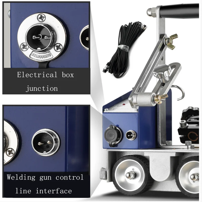 HK-8SS welding trolley corner welding machine automatic portable automatic magnetic corner trolley