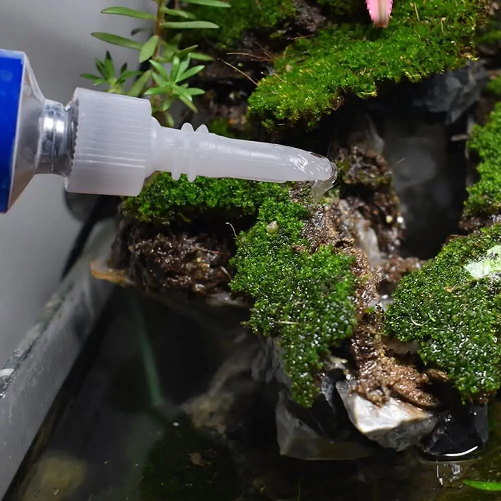 Aquarium Glue Instant Adhesive Multi-Purpose Aquarium Moss Glue for Plants And Cora Underwater Decorationls