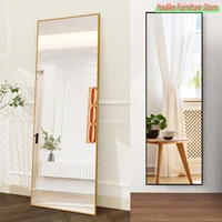 Зеркало в полный рост Comanlai 162 × 53 см/173x63 см/177x77 см, напольное зеркало, зеркало всего тела, украшение комнаты