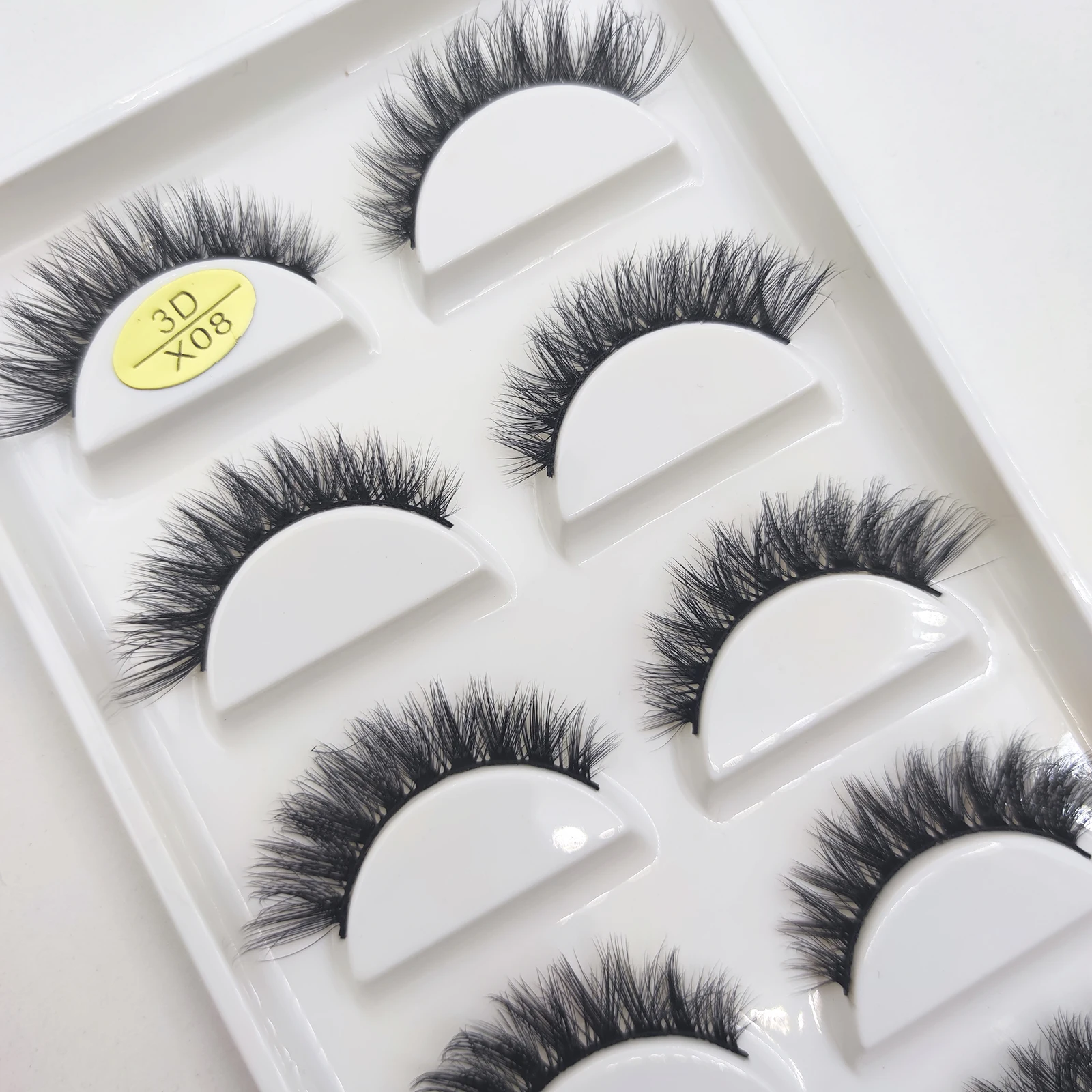 37 Style 5 Pairs Natural 3D False Eyelashes 10/50 Boxes Makeup Fake Eye Lashes Faux Cils Make Up Beauty Maquillaje