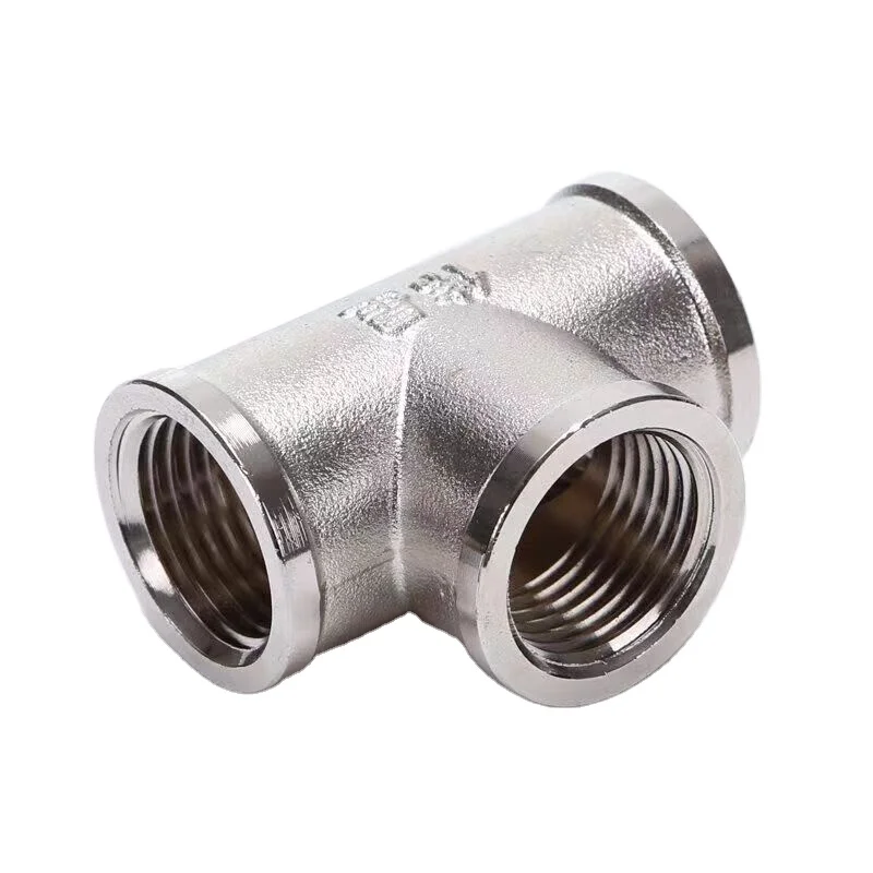 

ASME Female Malleable Steel Reducer Tee DN80*65