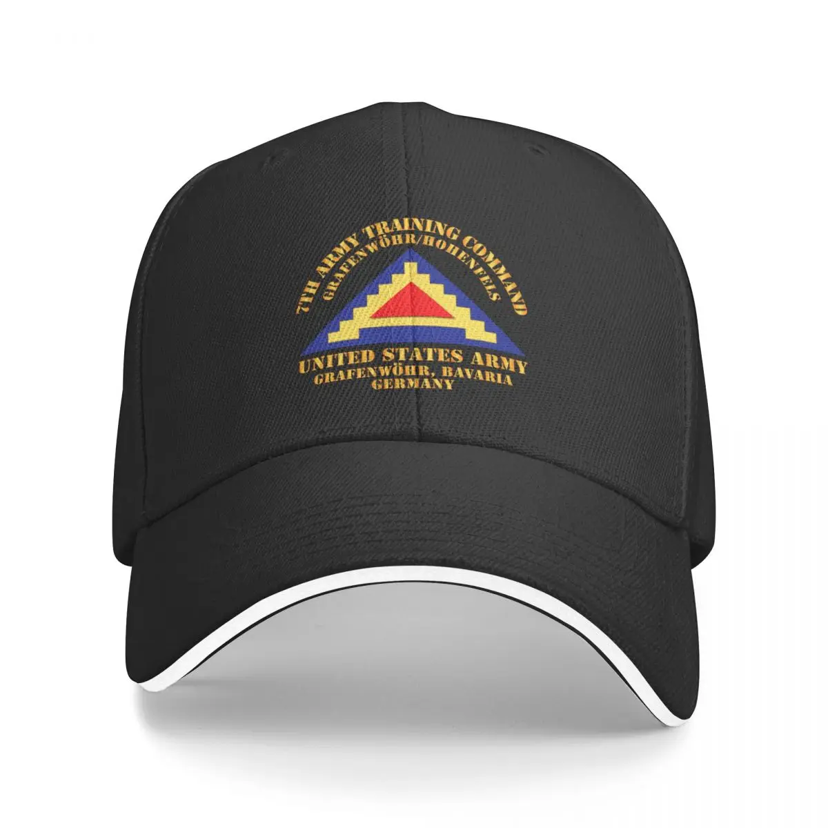

Army - 7th Army Traning Command - GE Baseball Cap Brand Man cap summer hat black Ladies Men's
