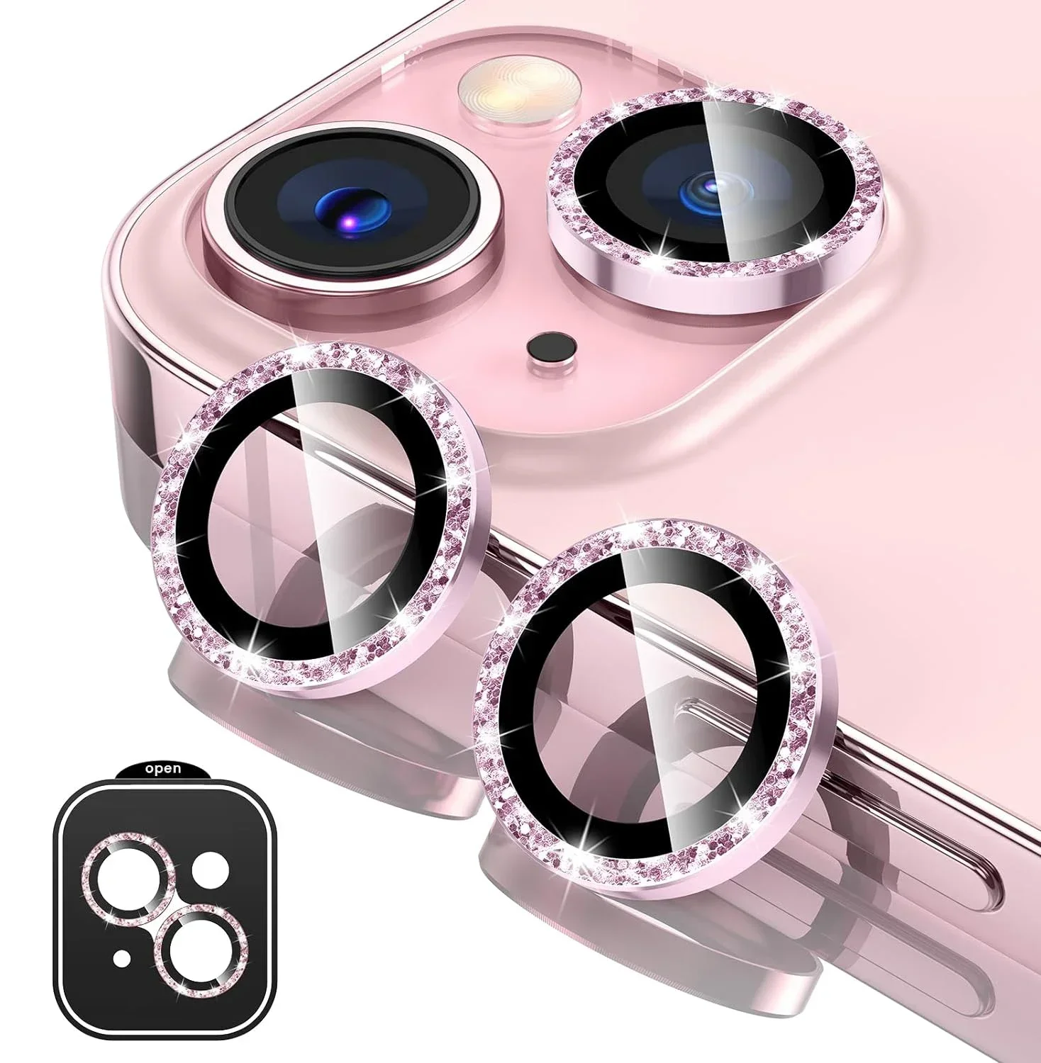 Desert Titanium Tempered Glass Camera Lens Protector