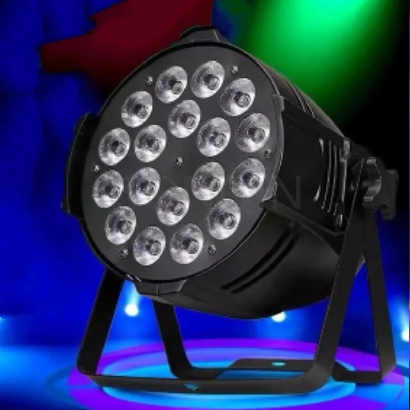 

1- 6 шт. 18x18 Вт RGBWA UV 6 в 1