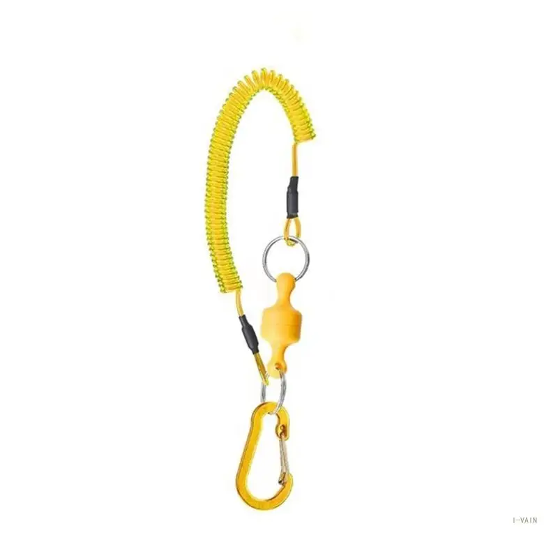Fishing Net Release Holder Safety Rope Clip Landing Net M5TC
