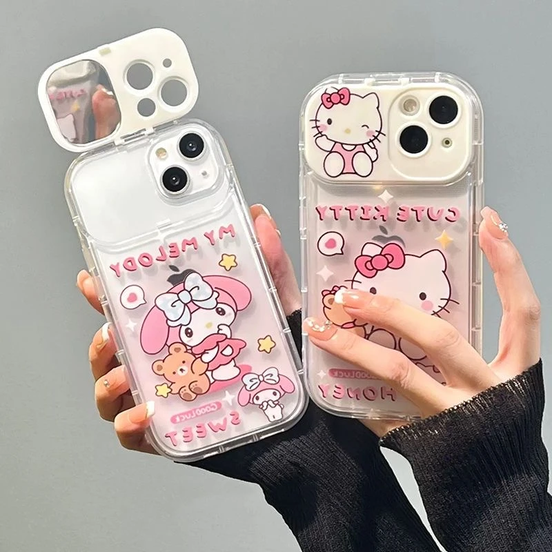 Hello Kitty Phone Cases Iphone 14 Pro Max - Cute Cartoon Phone Case Iphone  14 13 - Aliexpress