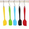 Leeseph 8 inch Silicone Spatula - 1 Small Heat Resistant Non-Stick Cooking Utensils (Multicolor) 4