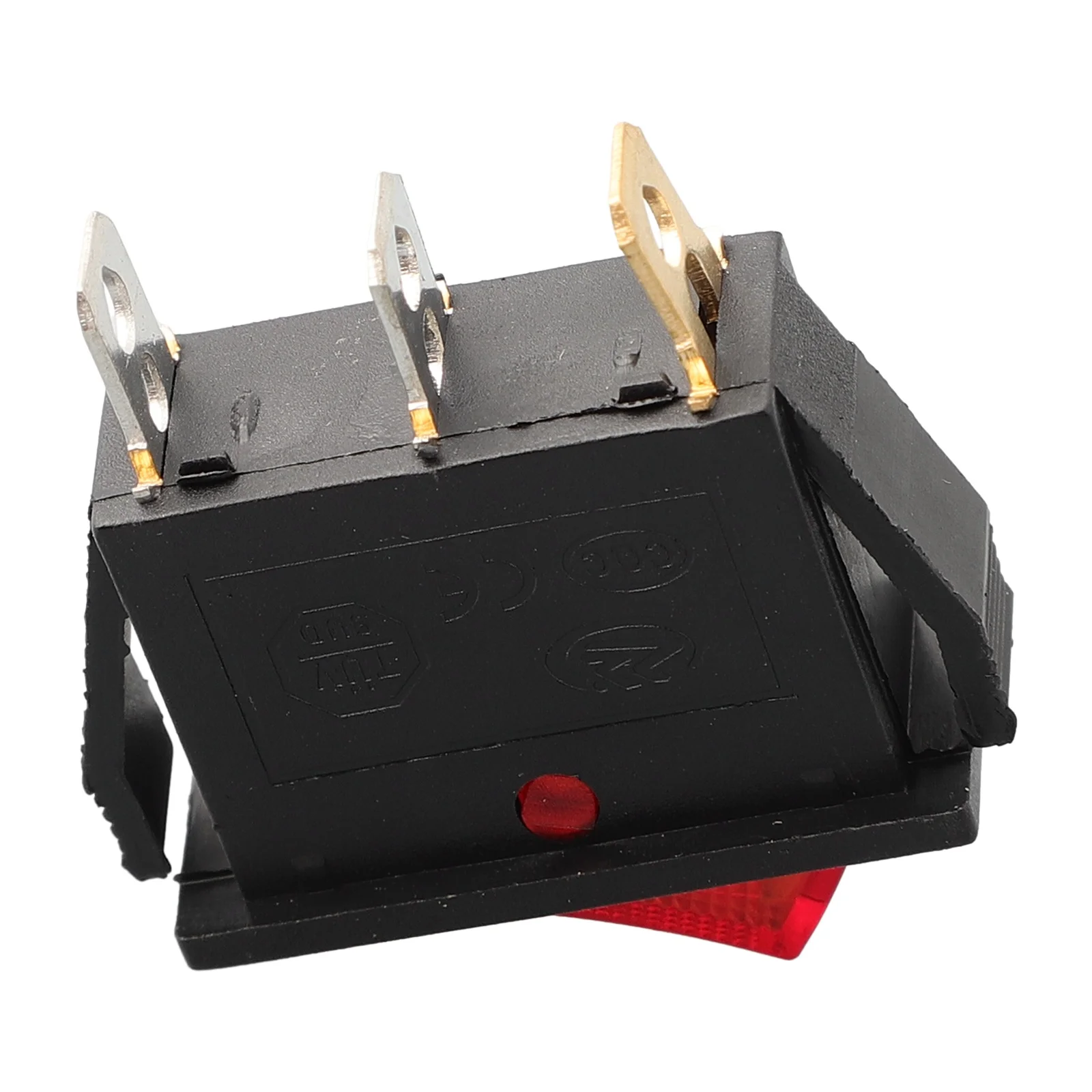 

3Pins Second Gear Boat Switch Rocker Switch Illuminated Rocker Switches ON/OFF KCD3 For Water Dispensers/treadmills/power Socket