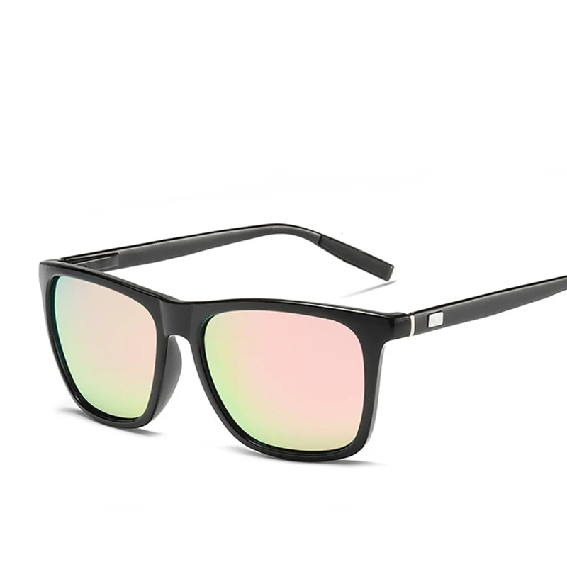 Polarized sunglasses fashionable aluminum magnesium sunglasses male and female universal driving square car items