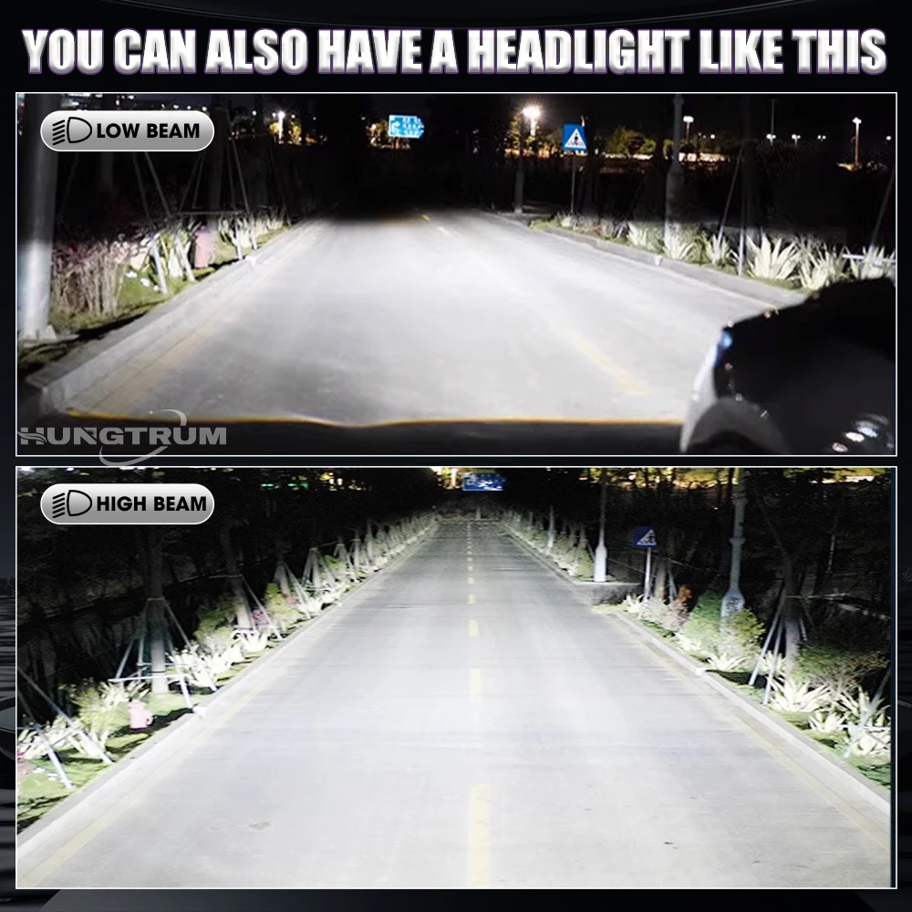 H7 H4 H11 캔버스 LED 헤드라이트 전구 H8 H9 9005 HB3 9006 HB4 터보 팬 LED 라이트 자동차용 고출력 스포트라이트 자동차 램프