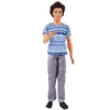 Christmas Ken Doll Clothes Sportswear Daily  For Ken Doll Clothing Accessories Doll Overcoat Surf Boat Children's Toys Gift 6