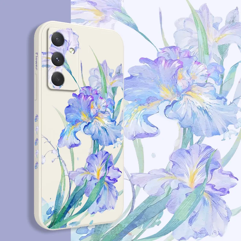 Gorgeous Iris Flowers Phone Case Cover
