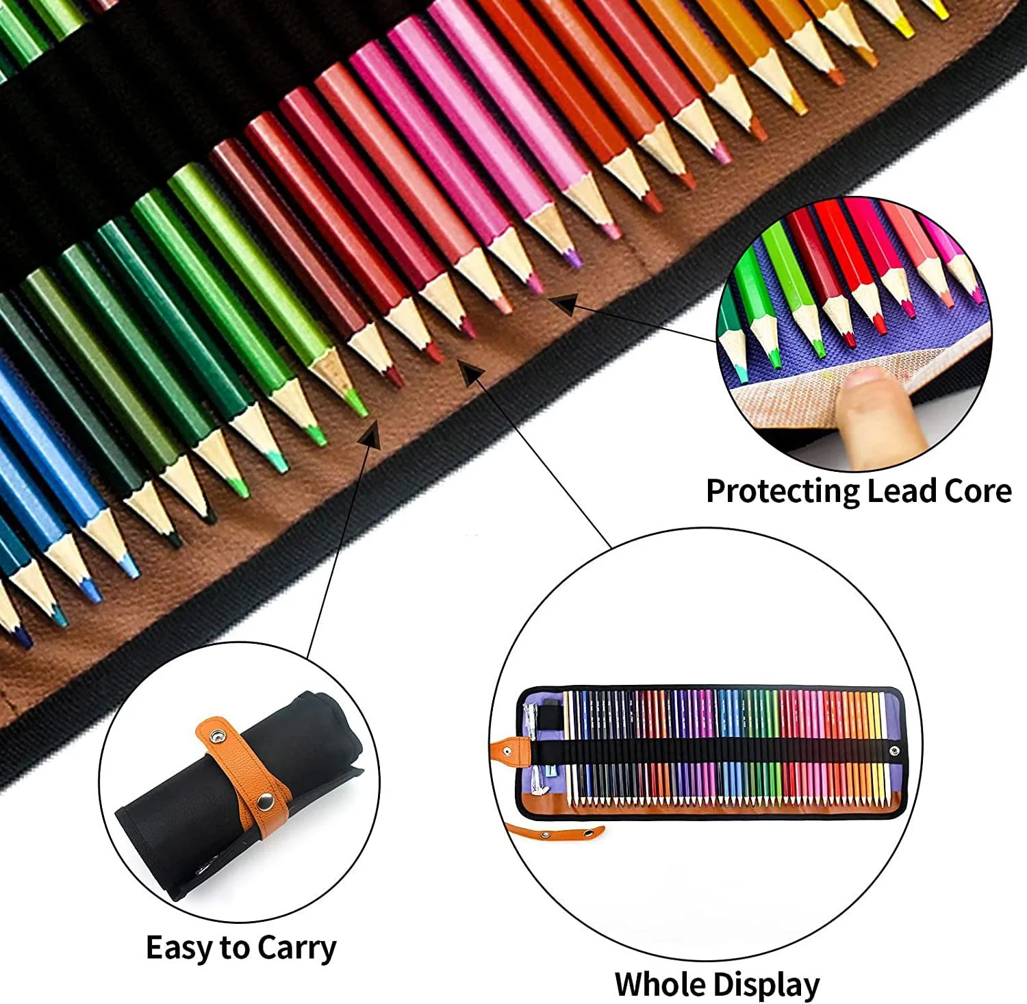Color Pencils 36/48/72 Colors Wood