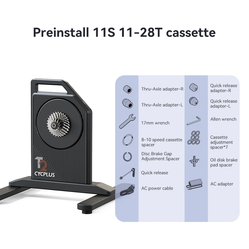 CYCPLUS T2 ホームバイクトレーナー ダイレクトドライブ エクササイズ