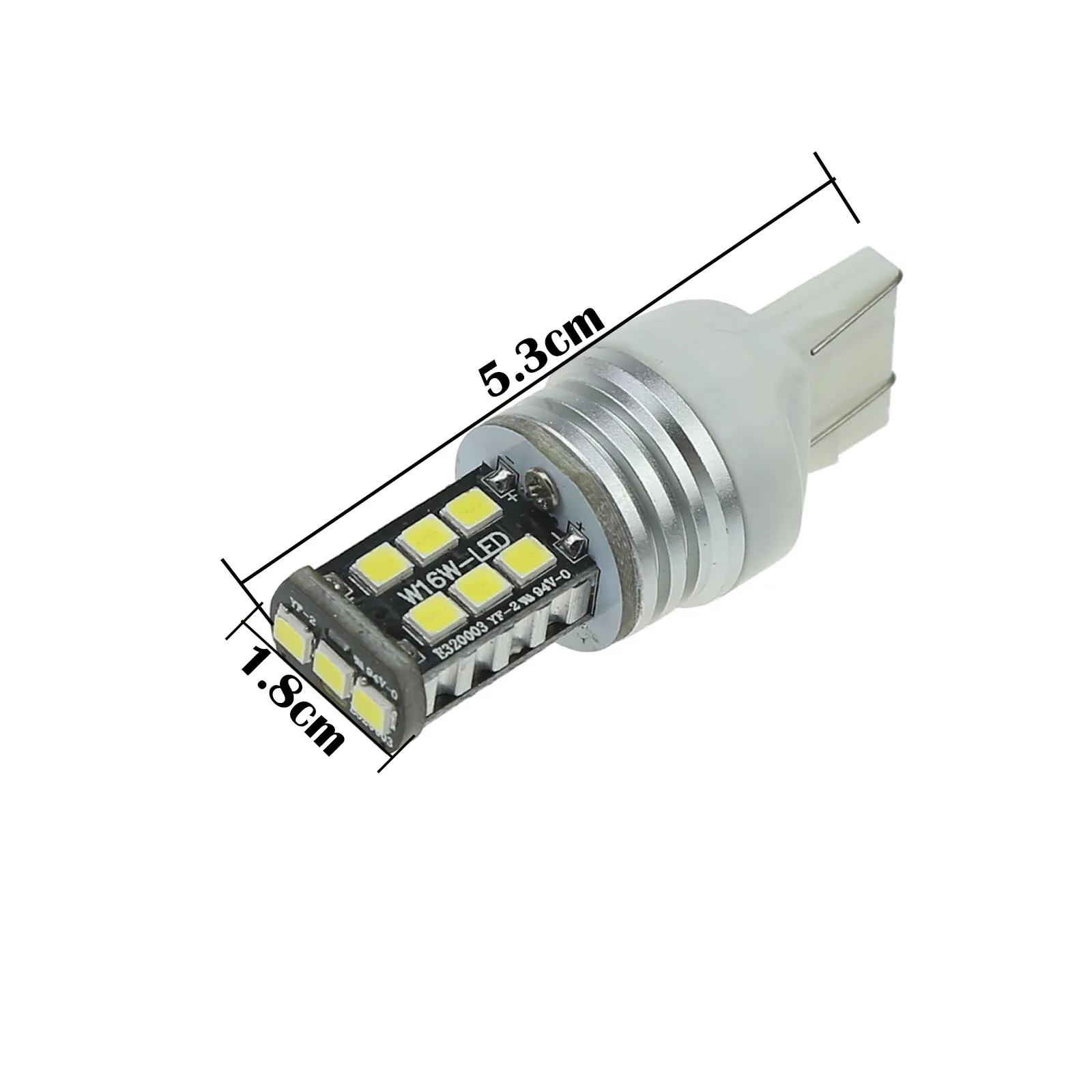 ��� RV 7443 �극��ũ ���� ķ��ī ����, 15 �̹���, 2835 SMD LED T20 W3X16Q G027-W, 1x
