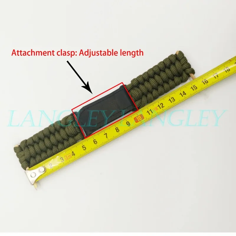 حزام نايلون رياضي خارجي مضفر لساعة سامسونج جالاكسي...