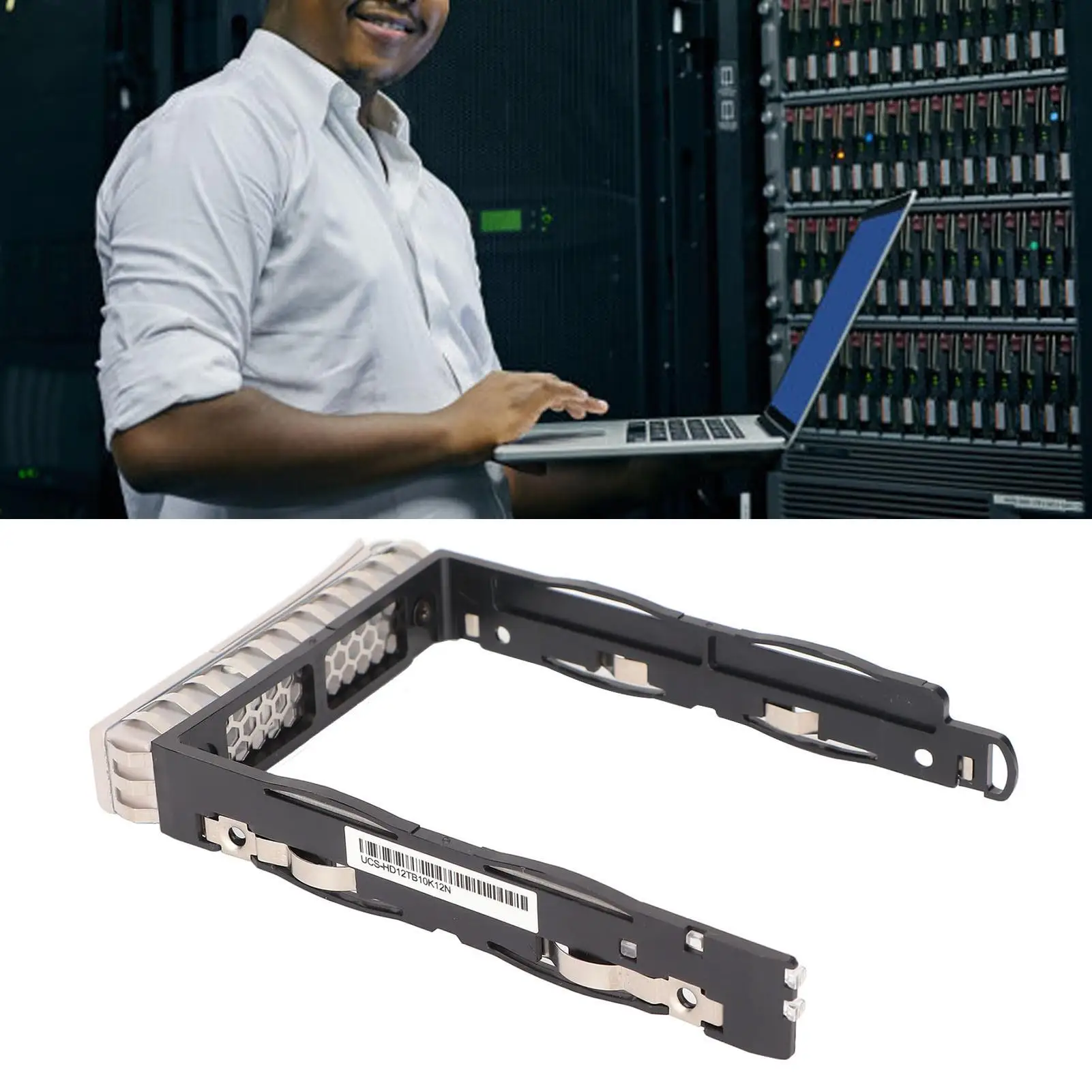 2.5in HDD Tray Caddy for cisco UCS C220 C240 C480 M5-Silver & Black SAS SATA Compatible