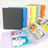 A5 3 Ring Glitter PU Leather Binder with Magnetic Buckle Refillable 4×6 Photo Album Notebook Stationery 1