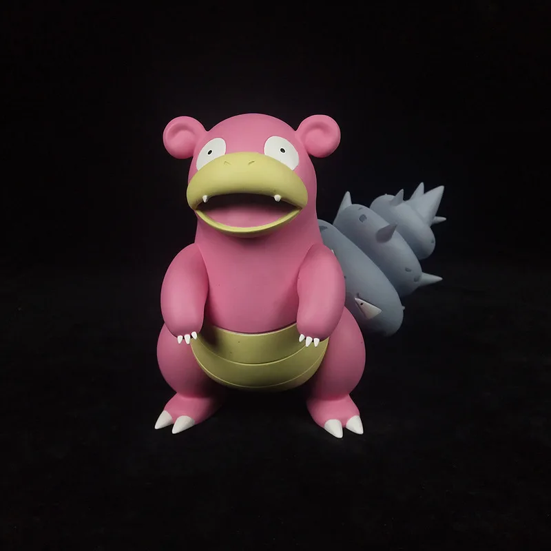 

Hot Pokemon Gk Slowpoke Stupid Hippo Leader Handheld Illustrated Guide Pet Elf Pok é Mon Gifts For Children Toys Gift