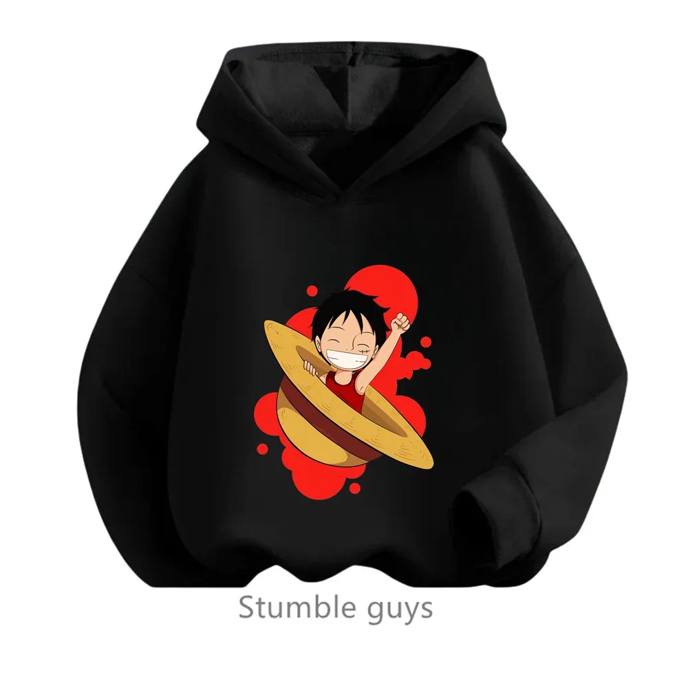 thumbnail image 1 of Sudadera con capucha de una pieza para niños, ropa para niños y niñas, ropa de primavera y otoño, sudadera con dibujos animados de Luffy Zoro, traje para adolescentes, camisetas con capucha de Sonic, 1 of 5