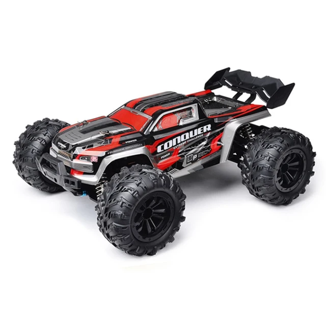 1/16 50km/h Fast RC Car With LED Headlights High Speed Remote Control Vehicles 4x4 Off Road Monster Truck For Kids and Adults. 3