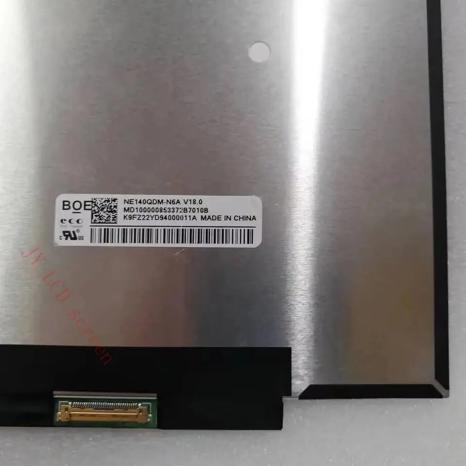 

14 Inch 2560x1600 30 pins IPS NE140QDM-N6A V18.0 LM140GF1L 02 For Xiaomi RedMibook Pro14 XMA2006DJ Laptop LCD Screen Matrix