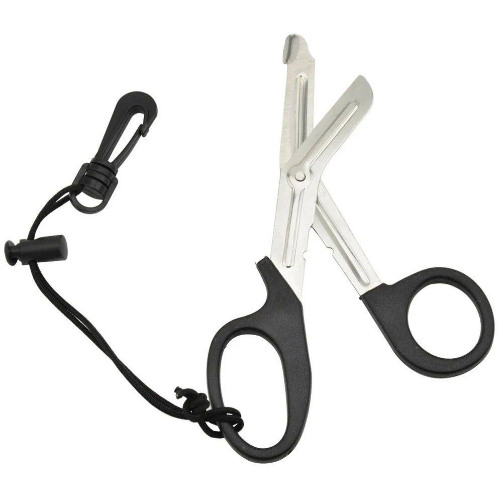 Scissors Tool 420 Stainless Steel Diving Scissors Escape Tool Fishing Net Line Cutter Sea Water Resistance