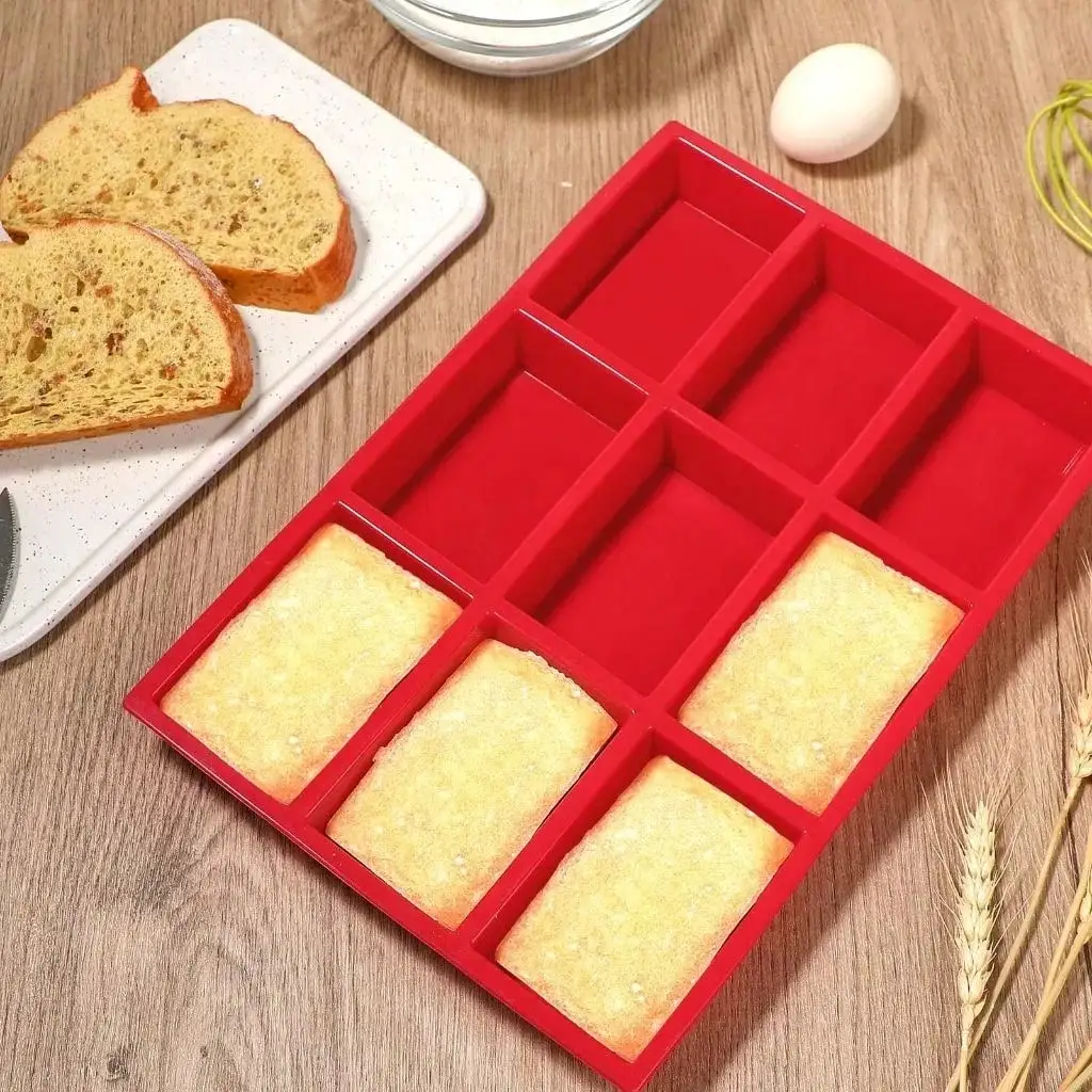 Silicone Mini Loaf Baking Mold for Cakes, Bread, and Treats
